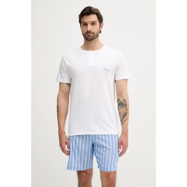 Bavlnené pyžamo Fila 64188606
