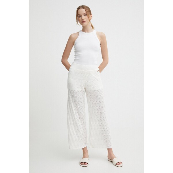 Nohavice s prímesou ľanu Pepe Jeans GOLDIE PANTS 57669353