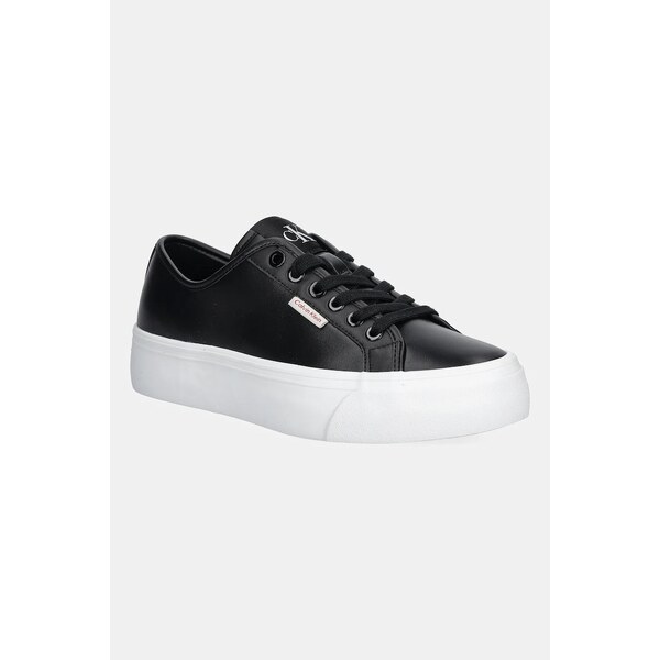 Tenisky Calvin Klein Jeans VULC FLATFORM LTH 64007497
