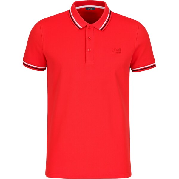 CAVALLI CLASS Louis Red polo tričko 66046112