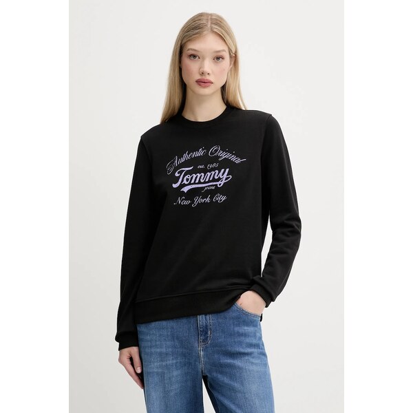 Bavlnená mikina Tommy Jeans 64017621