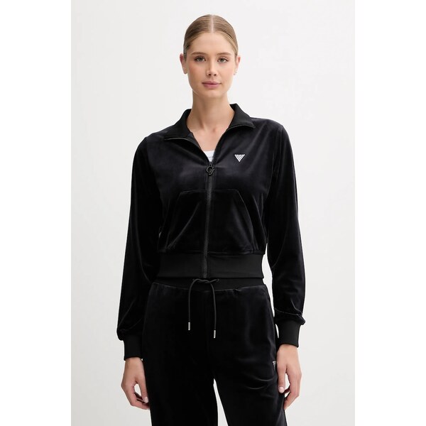 Velúrová mikina Guess COUTURE 64047213