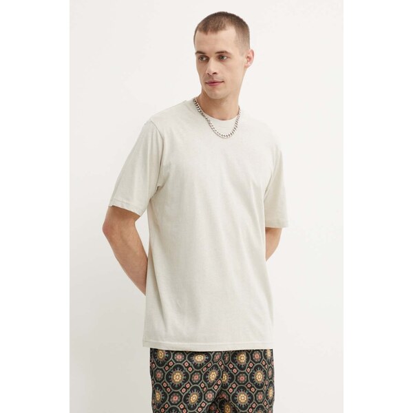 Tričko s prímesou ľanu Samsoe Samsoe SAADRIAN 51403952