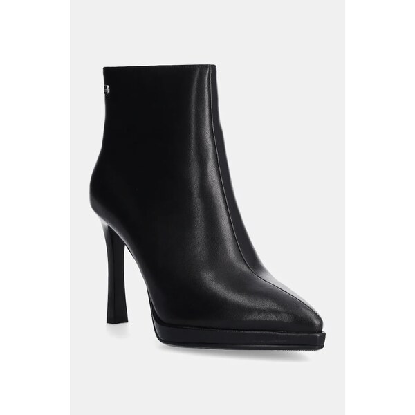 Kožené členkové topánky GOE 65284901