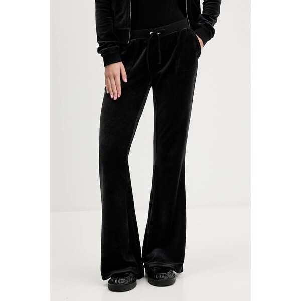 Velúrové tepláky Juicy Couture CAISA LOW RISE PANT 65573884