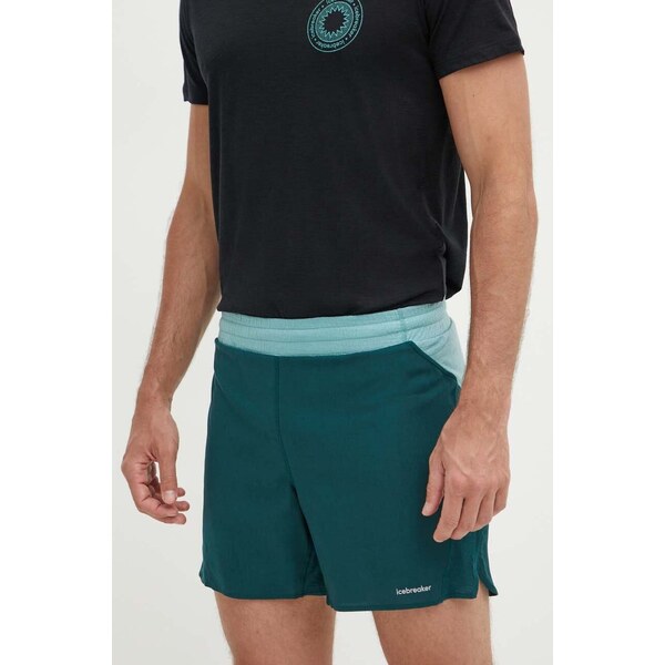 Turistické šortky Icebreaker 125 ZoneKnit Merino Blend Speed 64309062