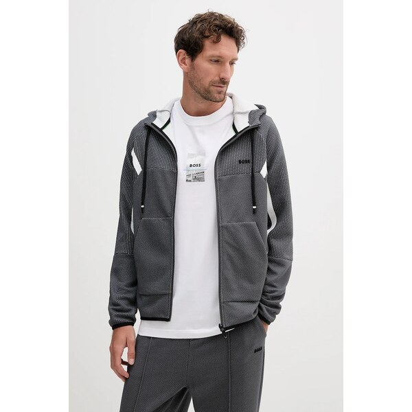 Mikina BOSS Green FZ Hoodie TL 64130102