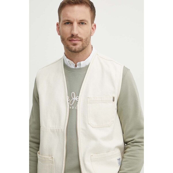 Rifľová vesta Pepe Jeans ELM UTILTY GILET 57669774