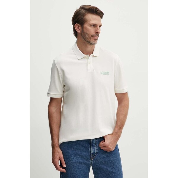 Bavlnené polo tričko HUGO 53988552