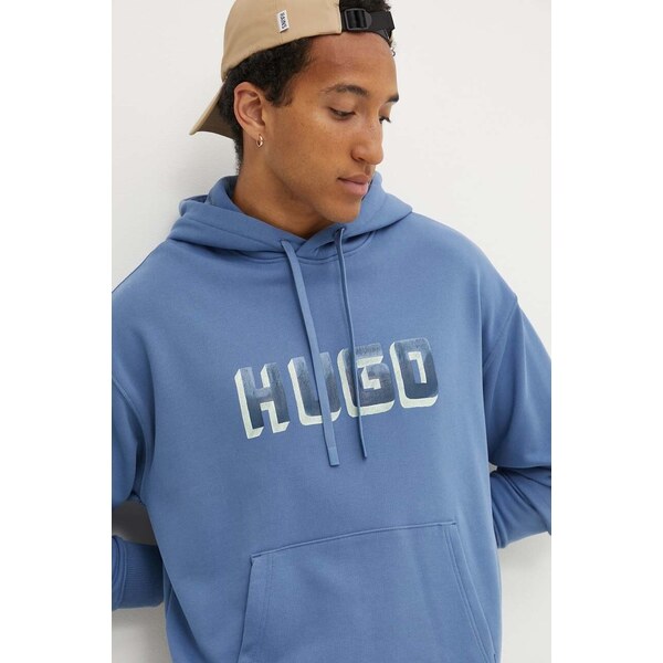 Bavlnená mikina HUGO 52685838