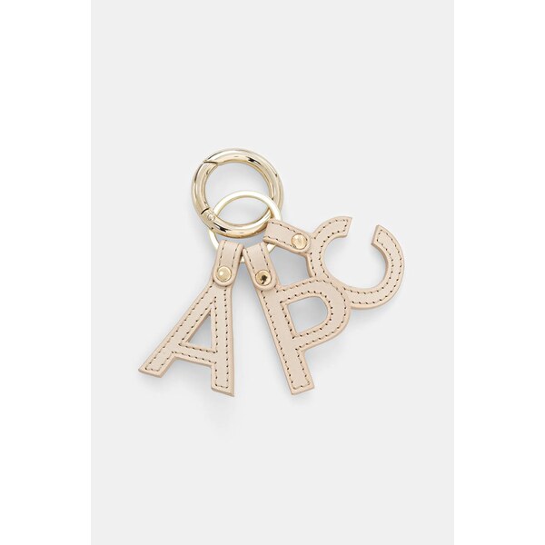 Kožená kľúčenka A.P.C. porte-cles lettres 64284252