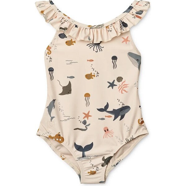 Jednodielne detské plavky Liewood Kallie Printed Swimsuit 66678720