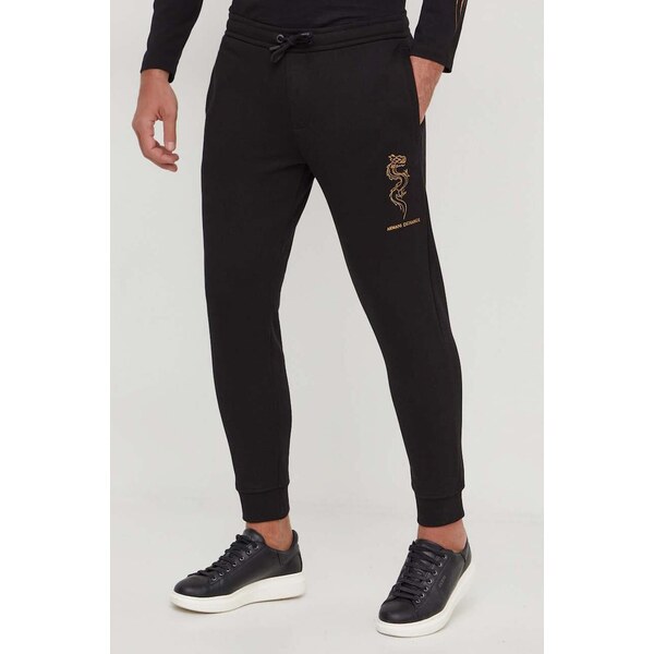 Bavlnené tepláky Armani Exchange 60585117