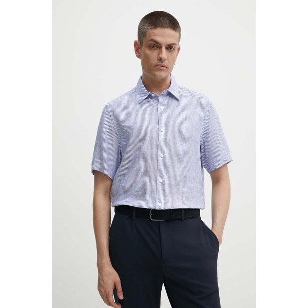 Ľanová košeľa Theory 53479646