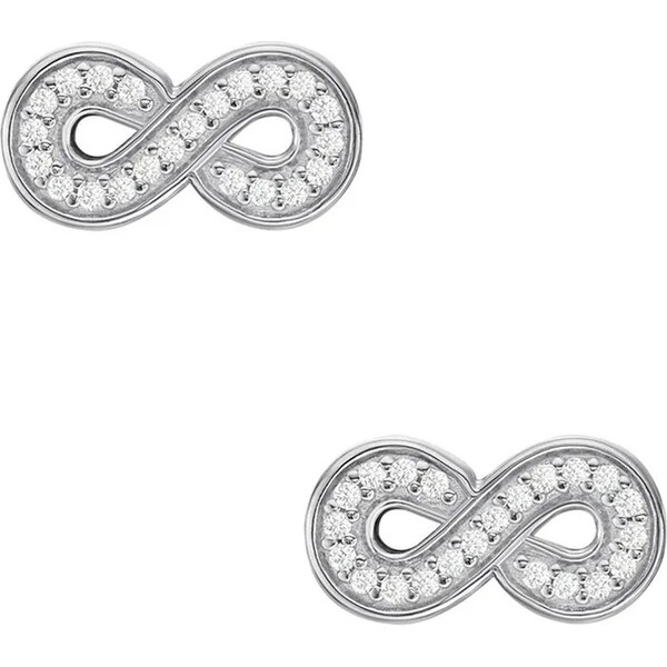 Strieborné náušnice Fossil 64314350