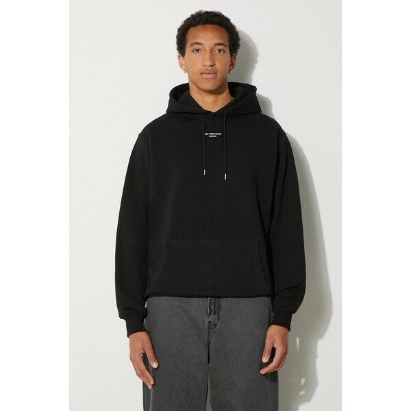 Bavlnená mikina Drôle de Monsieur Le Hoodie Slogan a Poche Classique 54091248