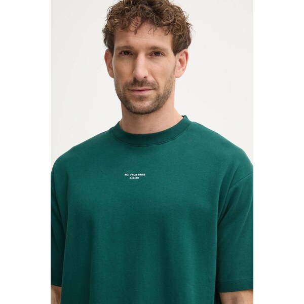 Bavlnené tričko Drôle de Monsieur Le T-Shirt Slogan Classique 54091252