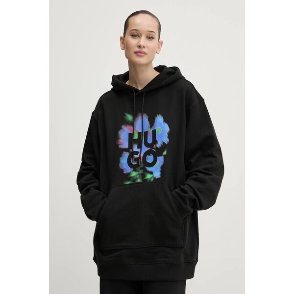 Bavlnená mikina HUGO 61915380