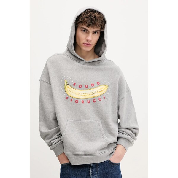 Bavlnená mikina Fiorucci Banana Sound Print Relaxed Fit Hoodie 62591580