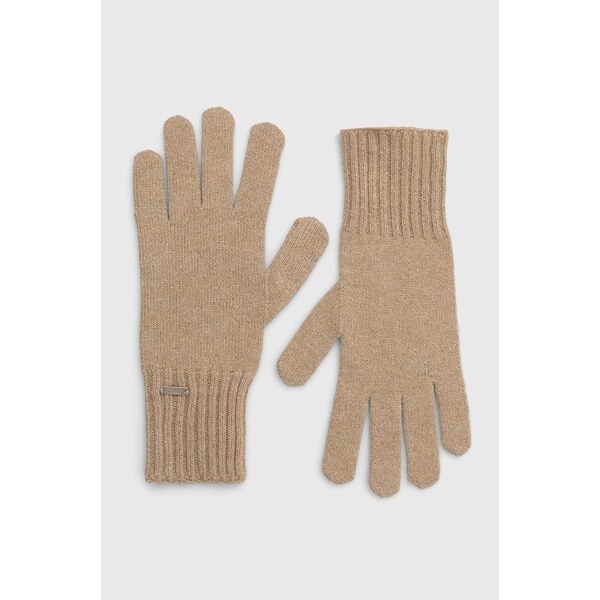 Rukavice s prímesou vlny Armani Exchange 54618913