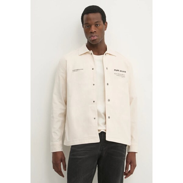 Rifľová košeľa Pepe Jeans SAM 61051736