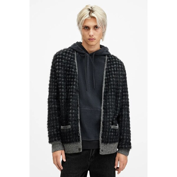 Kardigán s prímesou vlny AllSaints EDGAR 63996267