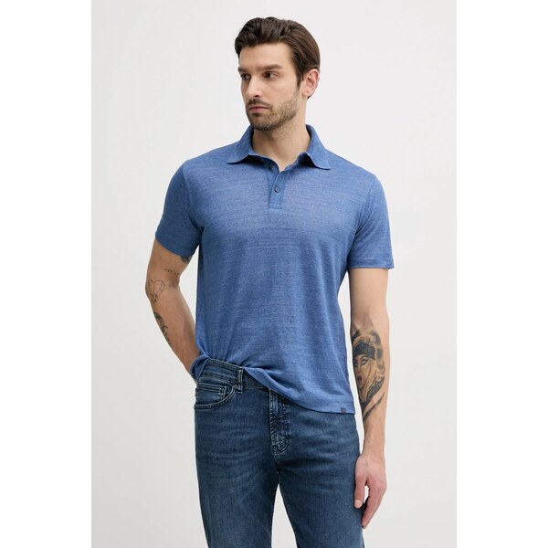 Ľanové polo Paul&Shark 66572587