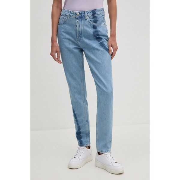 Rifle Pepe Jeans TAPERED JEANS HW TIE DYE 57670546