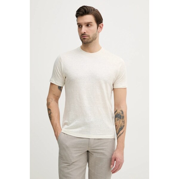 Ľanové tričko Paul&Shark 62697230