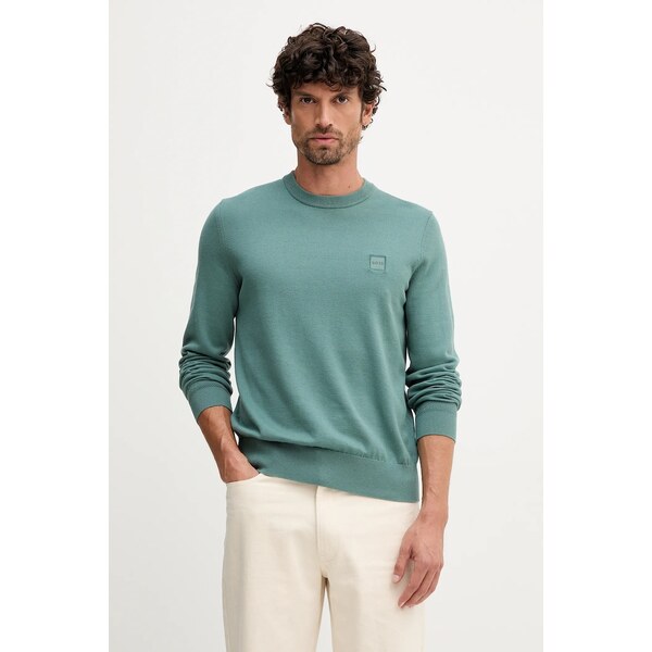 Sveter s prímesou vlny BOSS Orange Kanovano_S 65244606