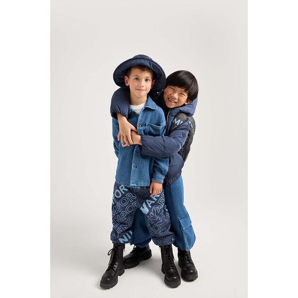 Detská rifľová bunda Emporio Armani 55354704