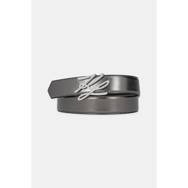 Obojstranný kožený opasok Karl Lagerfeld 61250952