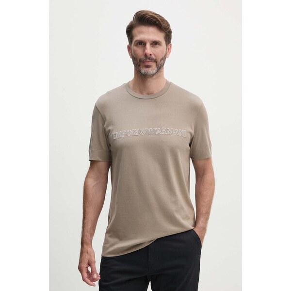 Bavlnené tričko Emporio Armani 55550876