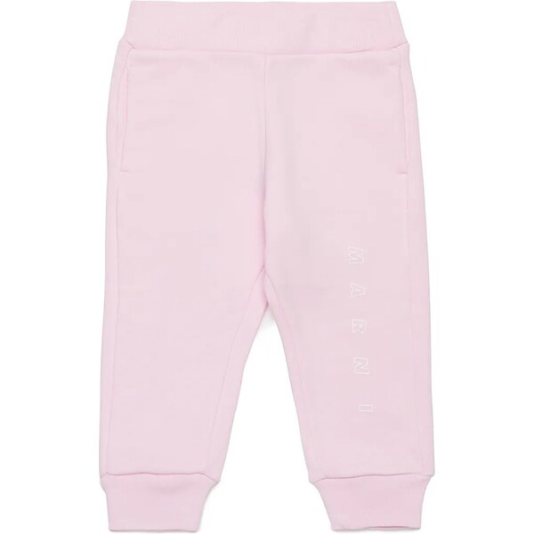 Detské bavlnené tepláky Marni MP192B TROUSERS 61227296