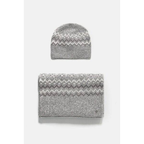 Čiapka a šál s prímesou vlny Guess 61293498