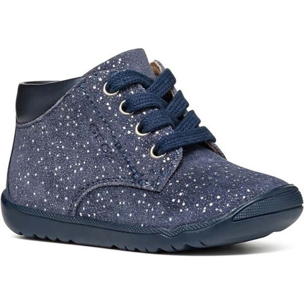 Detské semišové poltopánky Geox MACCHIA 55638536