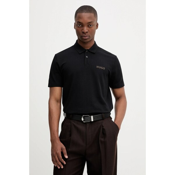 Bavlnené polo tričko HUGO Dirlmere 64500404