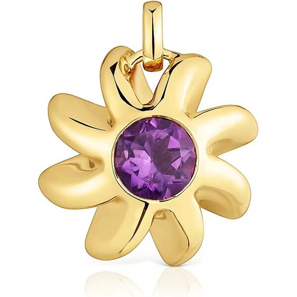 Strieborný pozlátený prívesok Tous 64309279