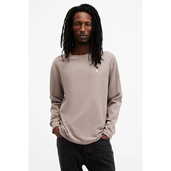 Bavlnená mikina AllSaints ROWE 63996357