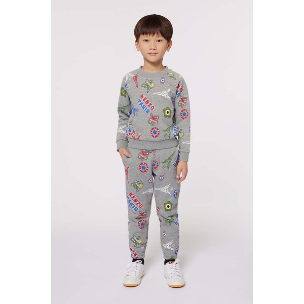 Detské bavlnené nohavice Kenzo Kids 56241281