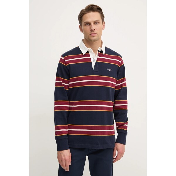 Bavlnené tričko s dlhým rukávom Gant 61539987