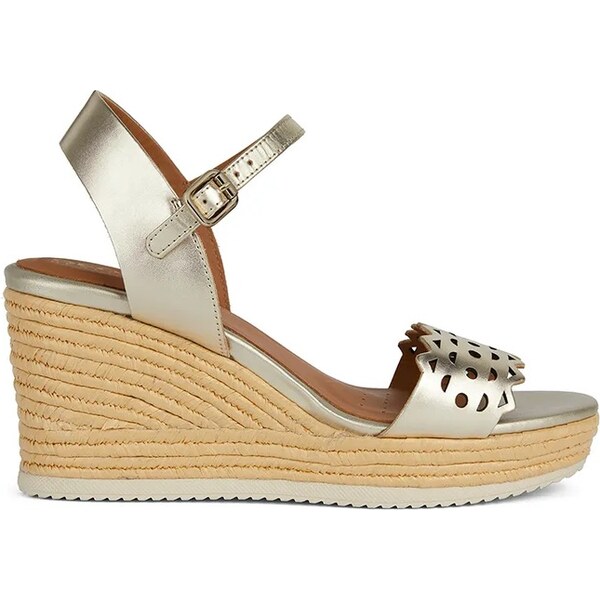 Kožené sandále Geox D PONZA A 61540058