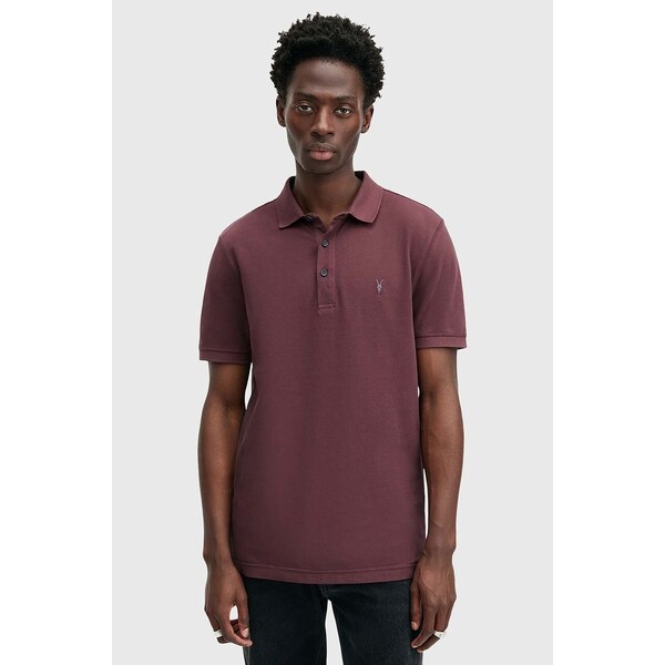 Bavlnené polo tričko AllSaints REFORM 65033775