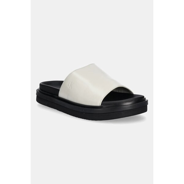 Šľapky Calvin Klein Jeans FLAT MOLDED SANDAL SLIDE 62869219