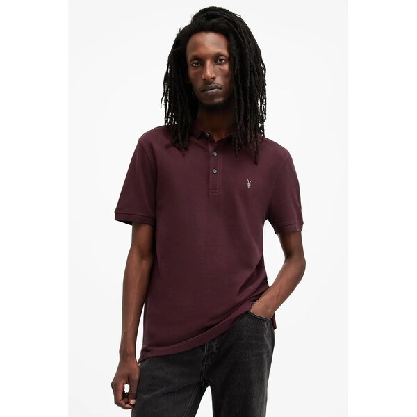 Bavlnené polo tričko AllSaints REFORM 63995836