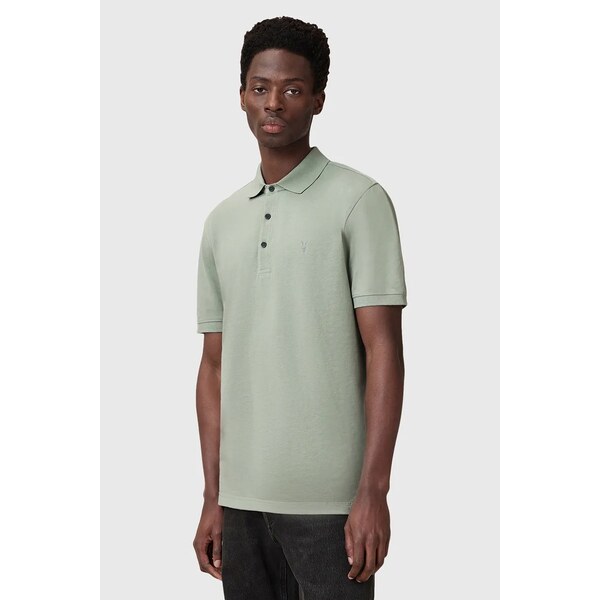 Bavlnené polo tričko AllSaints REFORM 63995838