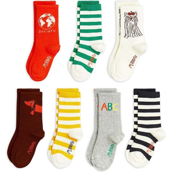 Detské ponožky Mini Rodini 7-pak 64311134