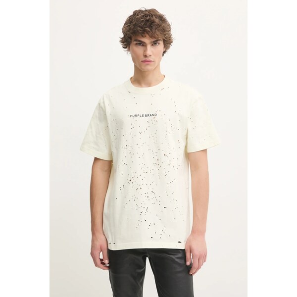 Bavlnené tričko PURPLE BRAND HWT JERSEY SS TEE 61685965