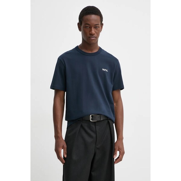 Bavlnené tričko A.P.C. t-shirt boxy petit vpc 61665611