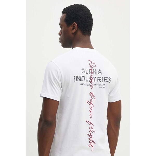 Bavlnené tričko Alpha Industries 54198012